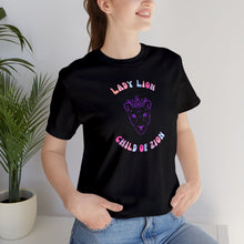 Load image into Gallery viewer, Lady Lion Child of Zion Unisex Short Sleeve Tee