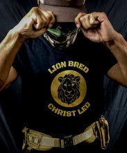 Load image into Gallery viewer, LION BRED CHRIST LED TM Branded Unisex t-shirt