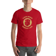 Load image into Gallery viewer, LION BRED CHRIST LED TM Branded Unisex t-shirt