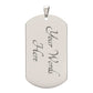 Lionborn Unlimited Dog Tag