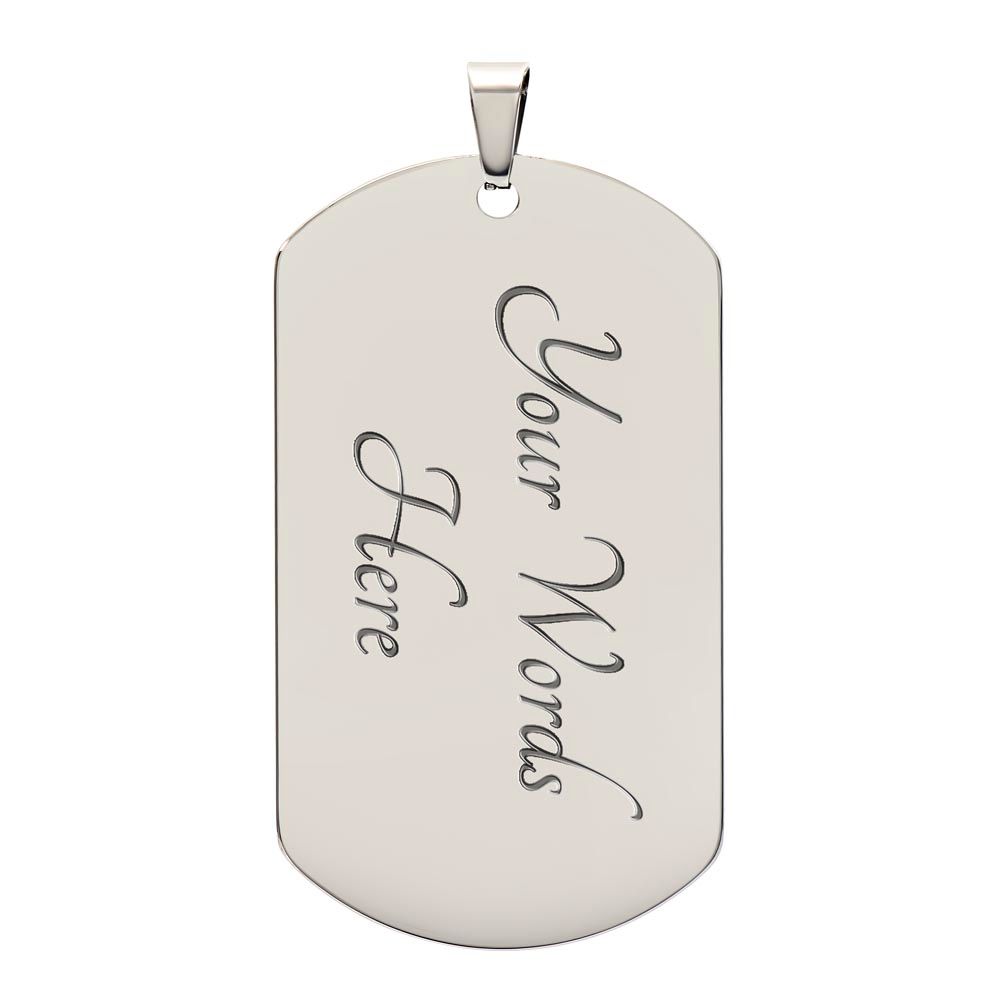 Lionborn Unlimited Dog Tag