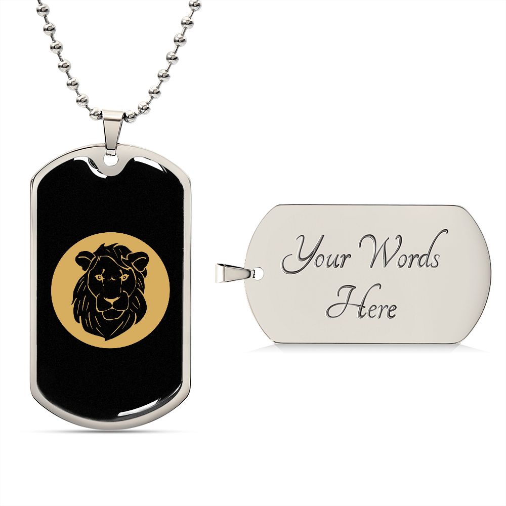 Lionborn Unlimited Dog Tag