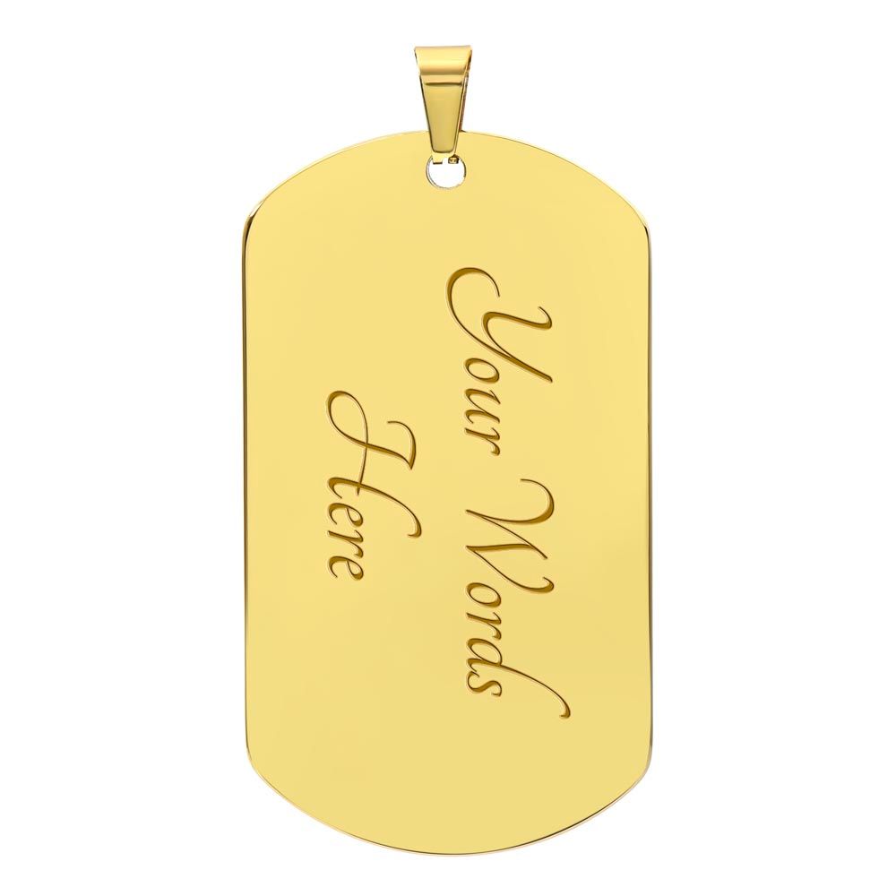 Lionborn Unlimited Dog Tag
