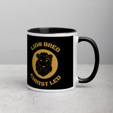 Load image into Gallery viewer, LION BRED CHRIST LED TM Mug with Color Inside
